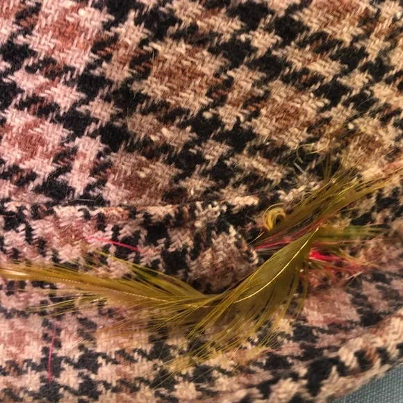 VTG United Hatters Tweed Houndtooth Unisex Retro Hat - Picture 11 of 13